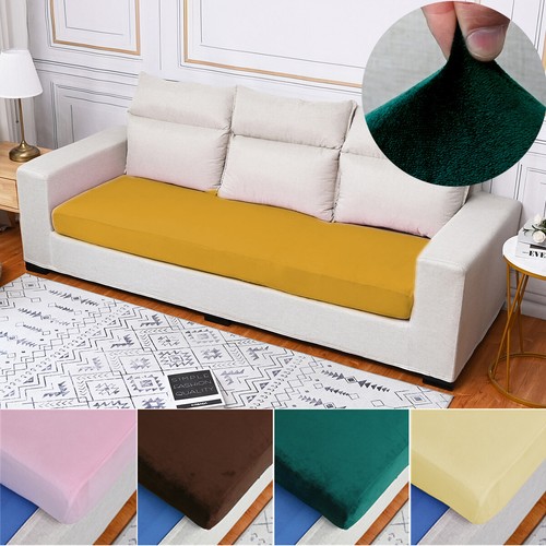 Stretch velvet sofa - sofa, seat