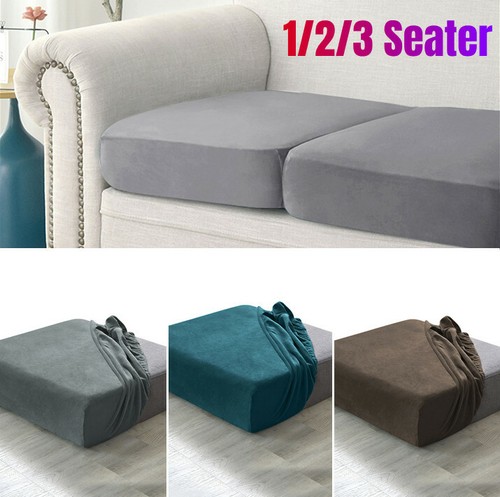 Seater stretch velvet sofa - stretch,