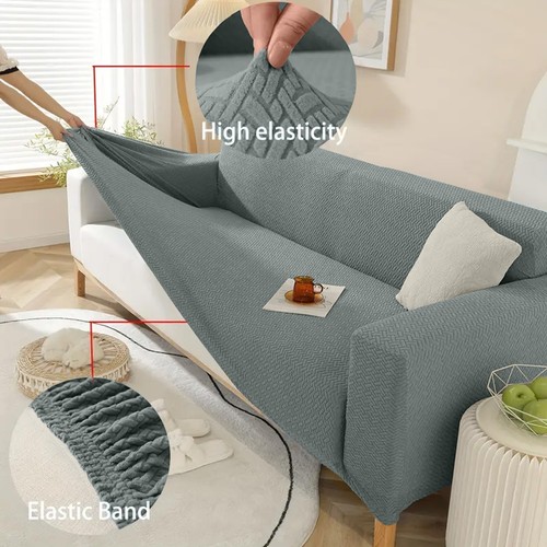 Grey sofa covers seater - covers, 3