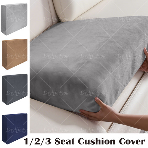 Velvet stretch sofa seat - stretch,