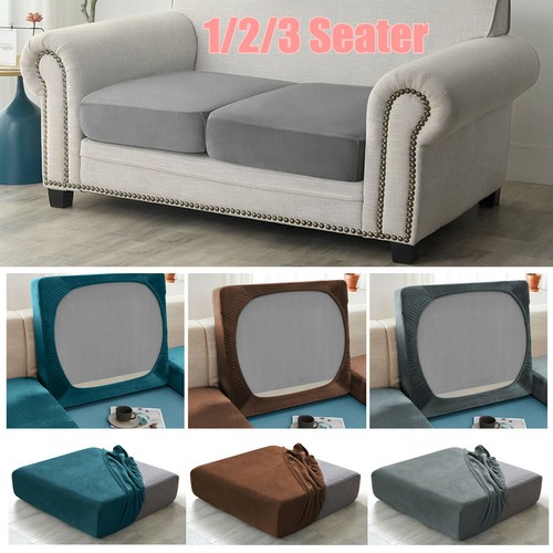 Stretch velvet sofa seat - velvet,