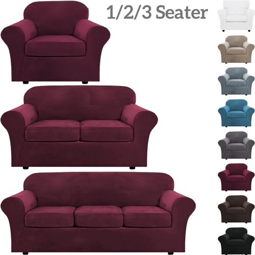Velvet sofa covers - velvet, cushion