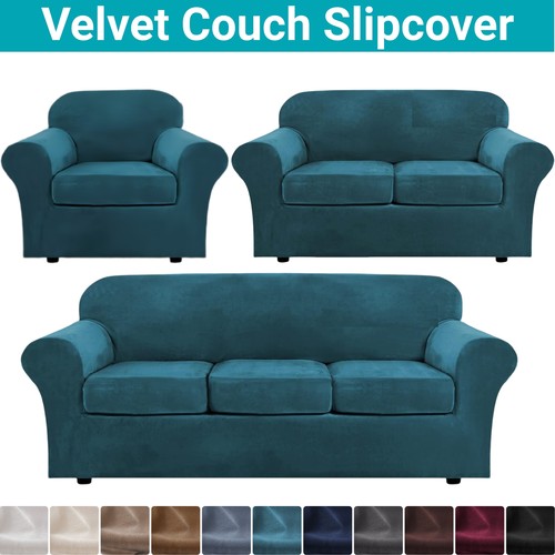 Velvet sofa covers couch - velvet,