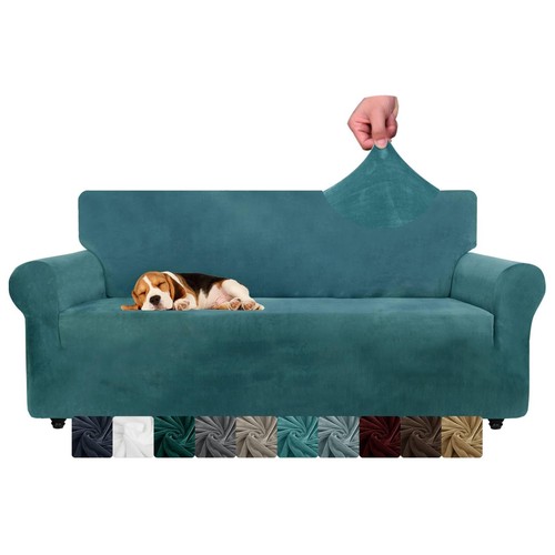 Chelzen velvet seater - 3, sofa