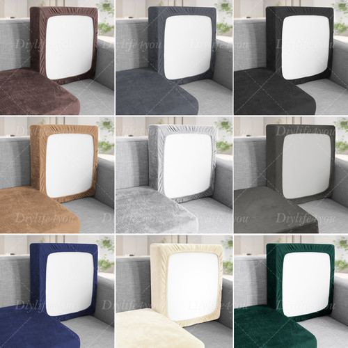 Stretch velvet sofa - stretch,